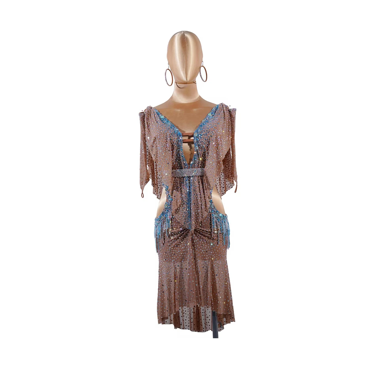 XD024 Pre-Owned Latin Competition Dress